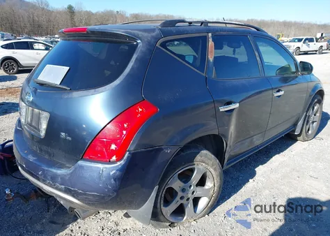 2004 Nissan Murano Sl from USA, damaged, VIN JN8AZ08T84W222429